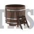 Купель для бани и сауны Bentwood круглая из дуба (D=1,17 H=1,0)