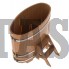 Купель для бани и сауны Bentwood овальная из дуба (0,69Х1,31 H=1,10)