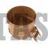 Купель для бани и сауны Bentwood круглая из лиственницы (D=1,50 H=1,10)