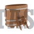 Купель для бани и сауны Bentwood овальная из дуба (0,69Х1,31 H=1,10)