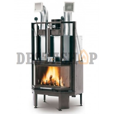 Каминная топка Palazzetti Ecomonoblocco 78 V08 Exagone