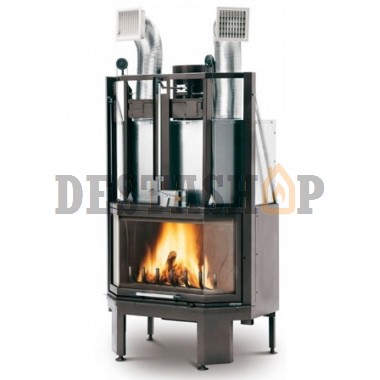 Каминная топка Palazzetti Ecomonoblocco 66 V08 Exagone