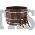 Купель для бани и сауны Bentwood круглая из лиственницы (D=1,50 H=1,0)