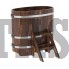 Купель для бани и сауны Bentwood овальная из лиственницы (0,59Х1,06 H=1,0)