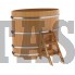 Купель для бани и сауны Bentwood овальная из лиственницы (1,02Х1,68 H=1,40)
