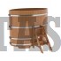 Купель для бани и сауны Bentwood овальная из дуба (1,08Х1,75 H=1,40)