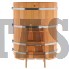 Купель для бани и сауны Bentwood круглая из сращенных ламелей лиственницы (D=1,17 H=1,4)