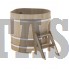 Купель для бани и сауны Bentwood угловая из кедра (1,10Х1,10 H=1,0)