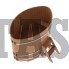 Купель для бани и сауны Bentwood овальная из дуба (1,08Х1,75 H=1,10)