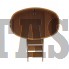 Купель для бани и сауны Bentwood овальная из лиственницы (0,76Х1,16 H=1,20)