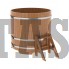 Купель для бани и сауны Bentwood круглая из дуба (D=1,17 H=1,10)