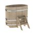 Купель для бани и сауны Bentwood овальная из кедра (0,76Х1,16 H=1,0)