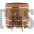 Купель для бани и сауны Bentwood угловая из дуба (1,10Х1,10 H=1,10)