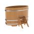 Купель для бани и сауны Bentwood овальная из лиственницы (0,95Х1,60 H=1,10)