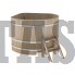 Купель для бани и сауны Bentwood угловая из кедра (1,53Х1,53 H=1,0)