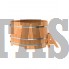 Купель для бани и сауны Bentwood угловая из сращенных ламелей лиственницы (1,53Х1,53 H=1,0) Доставка по РФ