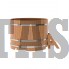 Купель для бани и сауны Bentwood круглая из дуба (D=1,50 H=1,10)