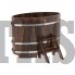 Купель для бани и сауны Bentwood овальная из лиственницы (0,80Х1,42 H=1,0)