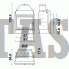 Каминная топка MCZ HydroSystem F80/A