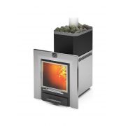 Дровяная печь для бани Теплодар Русь-панорама 12 ЛНЗП Дровяная печь для бани Теплодар Русь-панорама 12 ЛНЗП