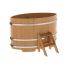 Купель для бани и сауны Bentwood овальная из лиственницы (1,02Х1,68 H=1,0)
