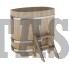 Купель для бани и сауны Bentwood овальная из кедра (0,76Х1,16 H=1,10)