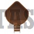 Купель для бани и сауны Bentwood угловая из дуба (1,53Х1,53 H=1,20)