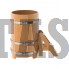 Купель для бани и сауны Bentwood овальная из лиственницы (0,69Х1,31 H=1,0)