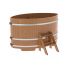 Купель для бани и сауны Bentwood овальная из дуба (1,15Х1,83 H=1,0)
