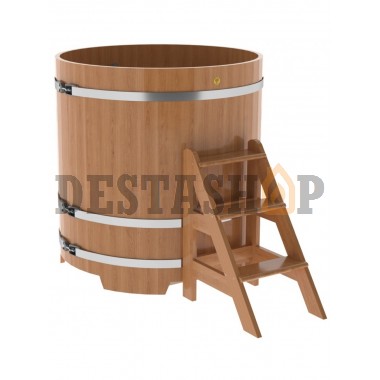 Купель для бани и сауны Bentwood круглая из дуба (D=1,17 H=1,20)