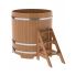 Купель для бани и сауны Bentwood круглая из дуба (D=1,17 H=1,20)