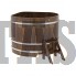 Купель для бани и сауны Bentwood угловая из сращенных ламелей лиственницы (1,53Х1,53 H=1,1)