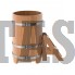 Купель для бани и сауны Bentwood овальная из дуба (0,69Х1,31 H=1,0)