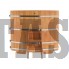 Купель для бани и сауны Bentwood овальная из сращенных ламелей лиственницы (0,95Х1,60 H=1,4)
