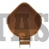 Купель для бани и сауны Bentwood угловая из лиственницы (1,31Х1,31 H=1,0)