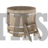 Купель для бани и сауны Bentwood круглая из кедра (D=1,17 H=1,0)