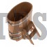 Купель для бани и сауны Bentwood овальная из дуба (0,59Х1,06 H=1,0)