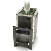 Газовая печь для бани Термофор Уренгой-2 Inox БСЭ антрацит НВ Газовая печь для бани Термофор Уренгой-2 Inox БСЭ антрацит НВ