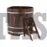 Купель для бани и сауны Bentwood угловая из лиственницы (1,31Х1,31 H=1,20)