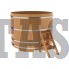 Купель для бани и сауны Bentwood круглая из лиственницы (D=1,80 H=1,40)