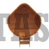 Купель для бани и сауны Bentwood угловая из сращенных ламелей лиственницы (1,31Х1,31 H=1,0)