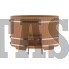 Купель для бани и сауны Bentwood овальная из дуба (1,02Х1,68 H=1,10)