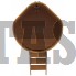 Купель для бани и сауны Bentwood угловая из лиственницы (1,10Х1,10 H=1,40)
