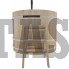 Купель для бани и сауны Bentwood с подогревом (D=1,5 H=1,2) с наружной печкой, премиум