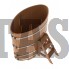 Купель для бани и сауны Bentwood овальная из дуба (0,95Х1,60 H=1,40)