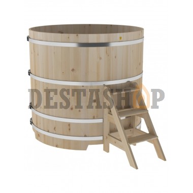 Купель для бани и сауны Bentwood круглая из кедра (D=1,50 H=1,40)