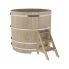 Купель для бани и сауны Bentwood круглая из кедра (D=1,50 H=1,40)