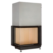Каминная топка Brunner Eck-Kamin 57/67/44 L, с подъемом (угловое стекло) Каминная топка Brunner Eck-Kamin 57/67/44 L, с подъемом (угловое стекло)