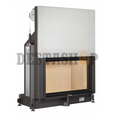 Каминная топка Brunner Stil-Kamin SK 53/88 К, с подъемом (прямое стекло)