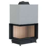 Каминная топка Brunner Eck-Kamin 45/67/44 L, с подъемом (угловое стекло)